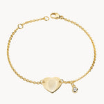 Fingerabdruck Armband Gold
