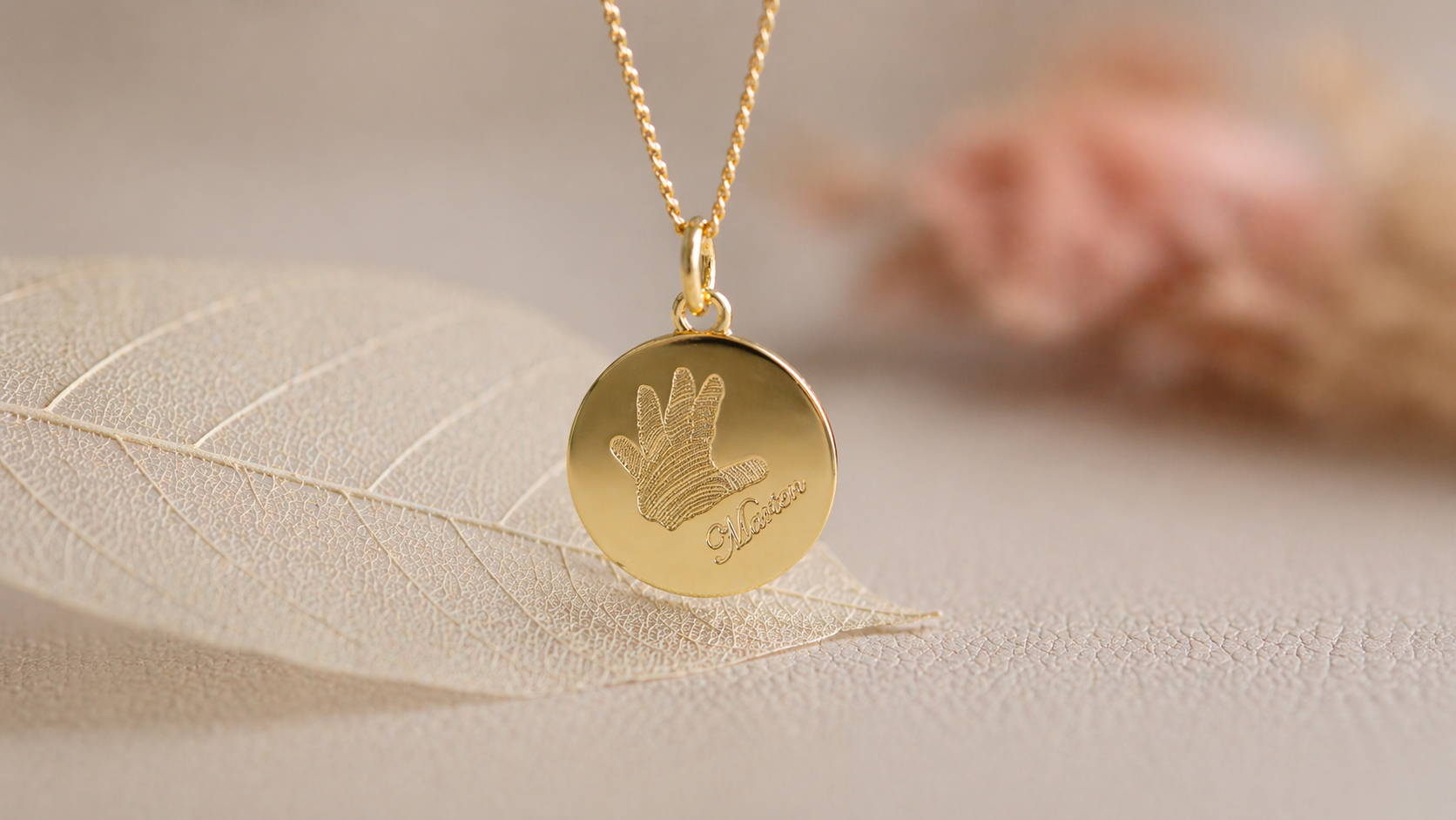 Handabdruck Schmuck
