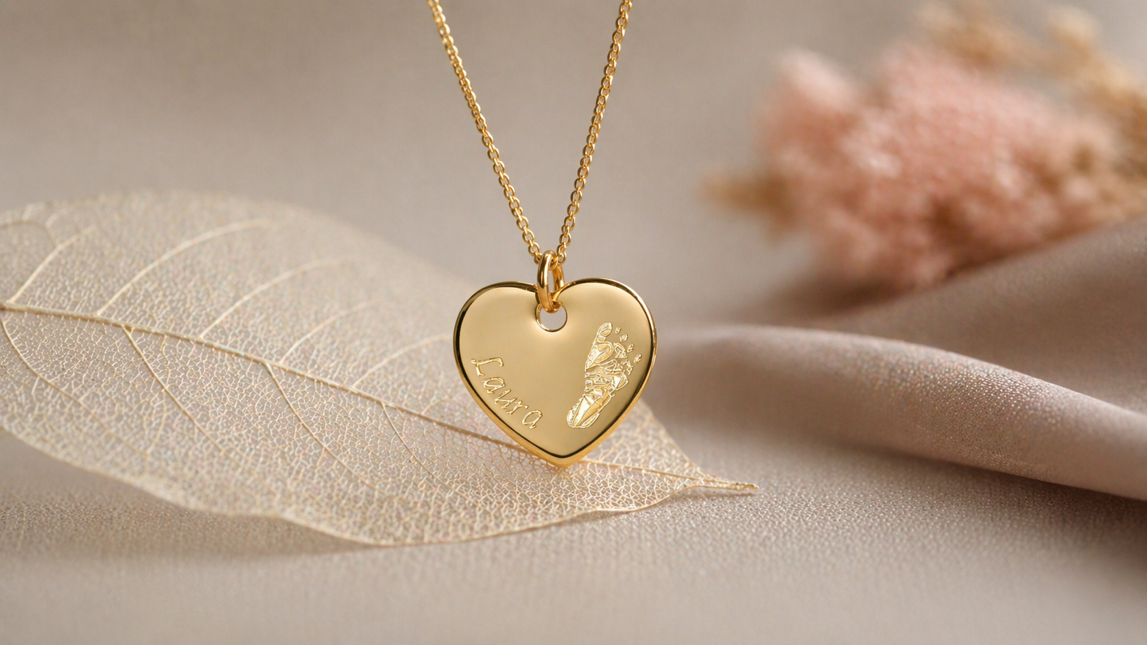 Fußabdruck Schmuck