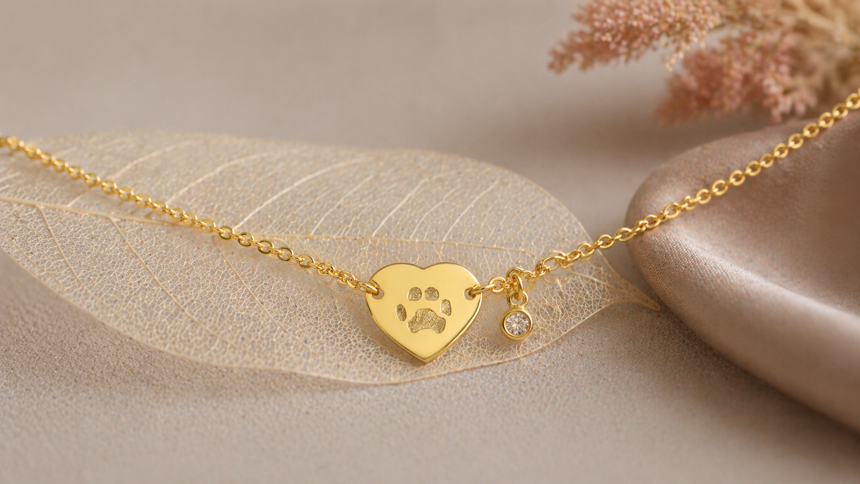 Pfotenabdruck Armband