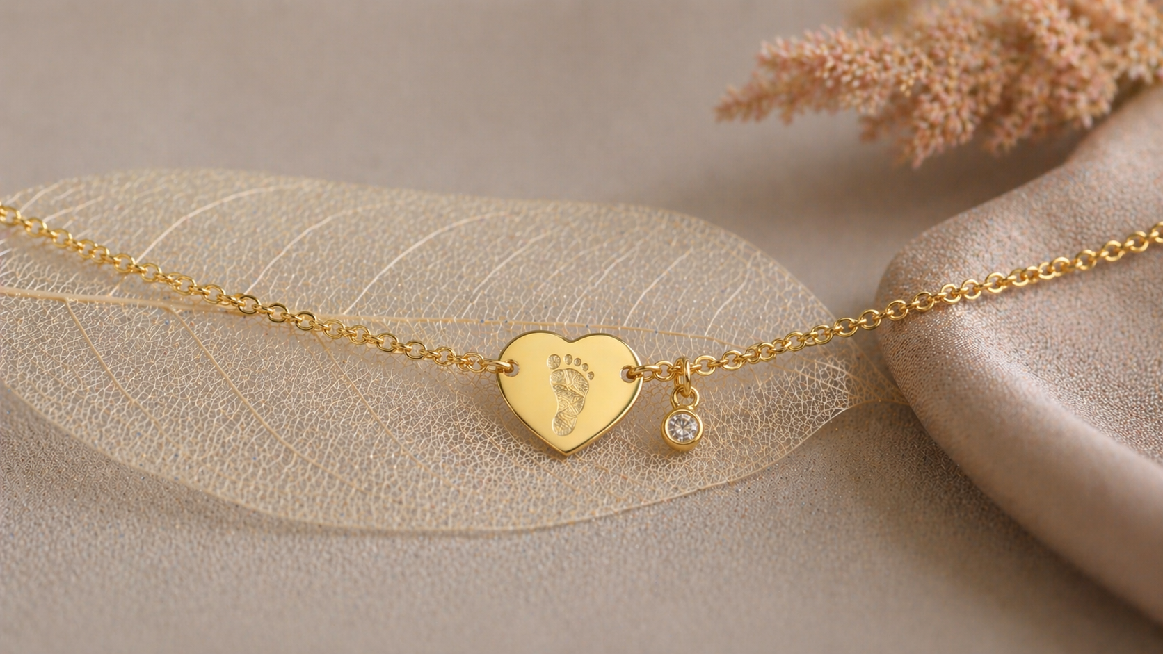 Fußabdruck Armband