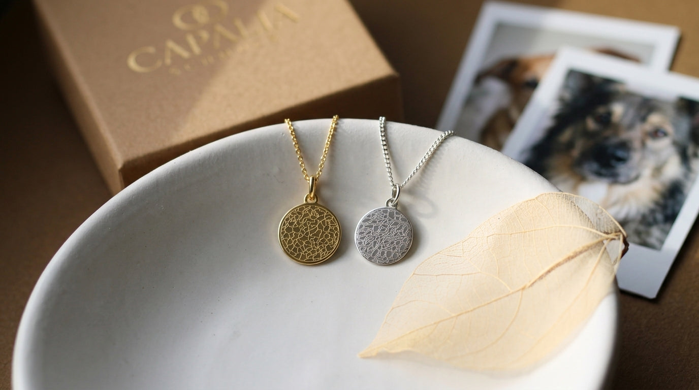 Nasenabdruck Schmuck für Hund & Katze