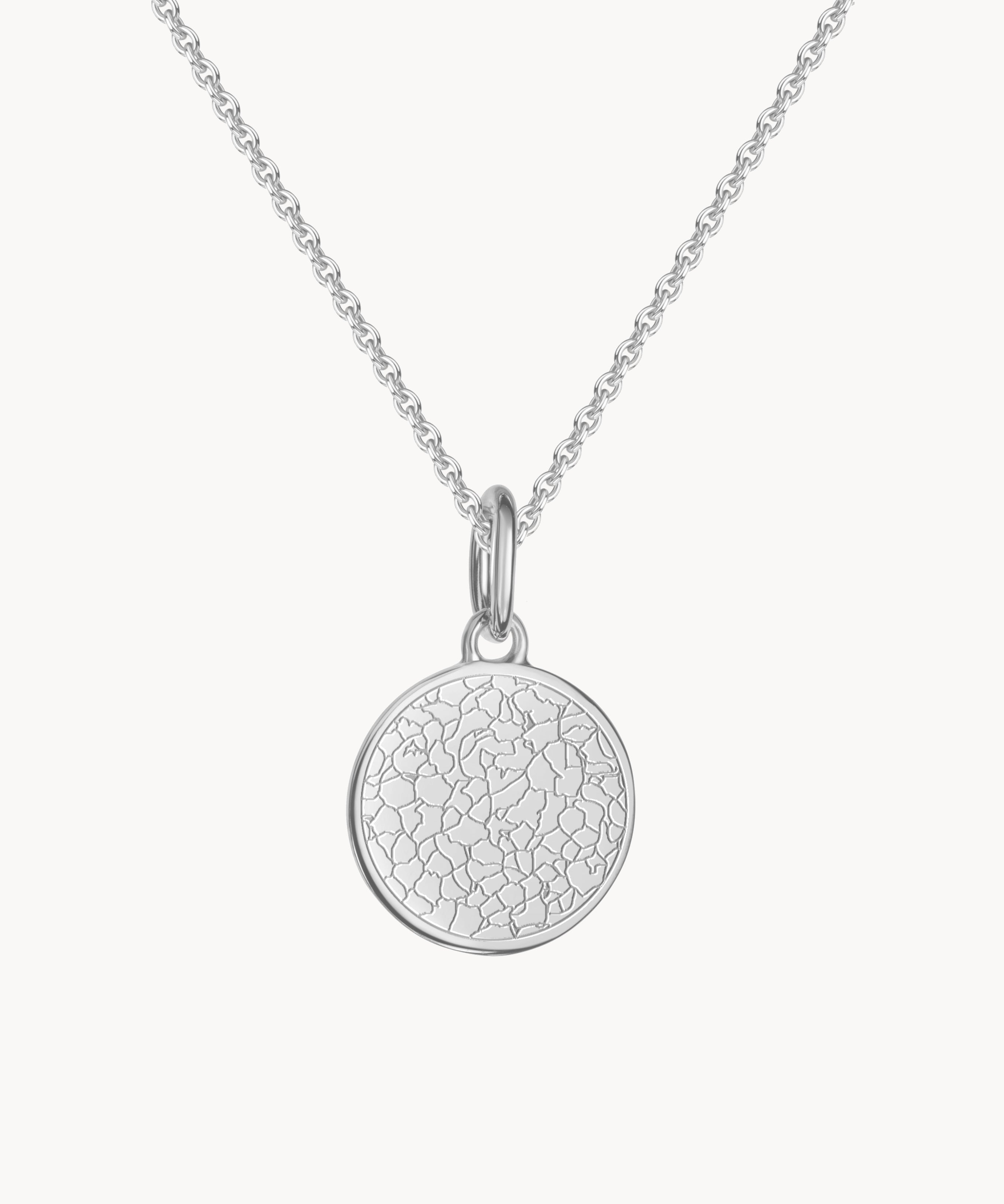 Nasenabdruck Kette 925 Sterling Silber