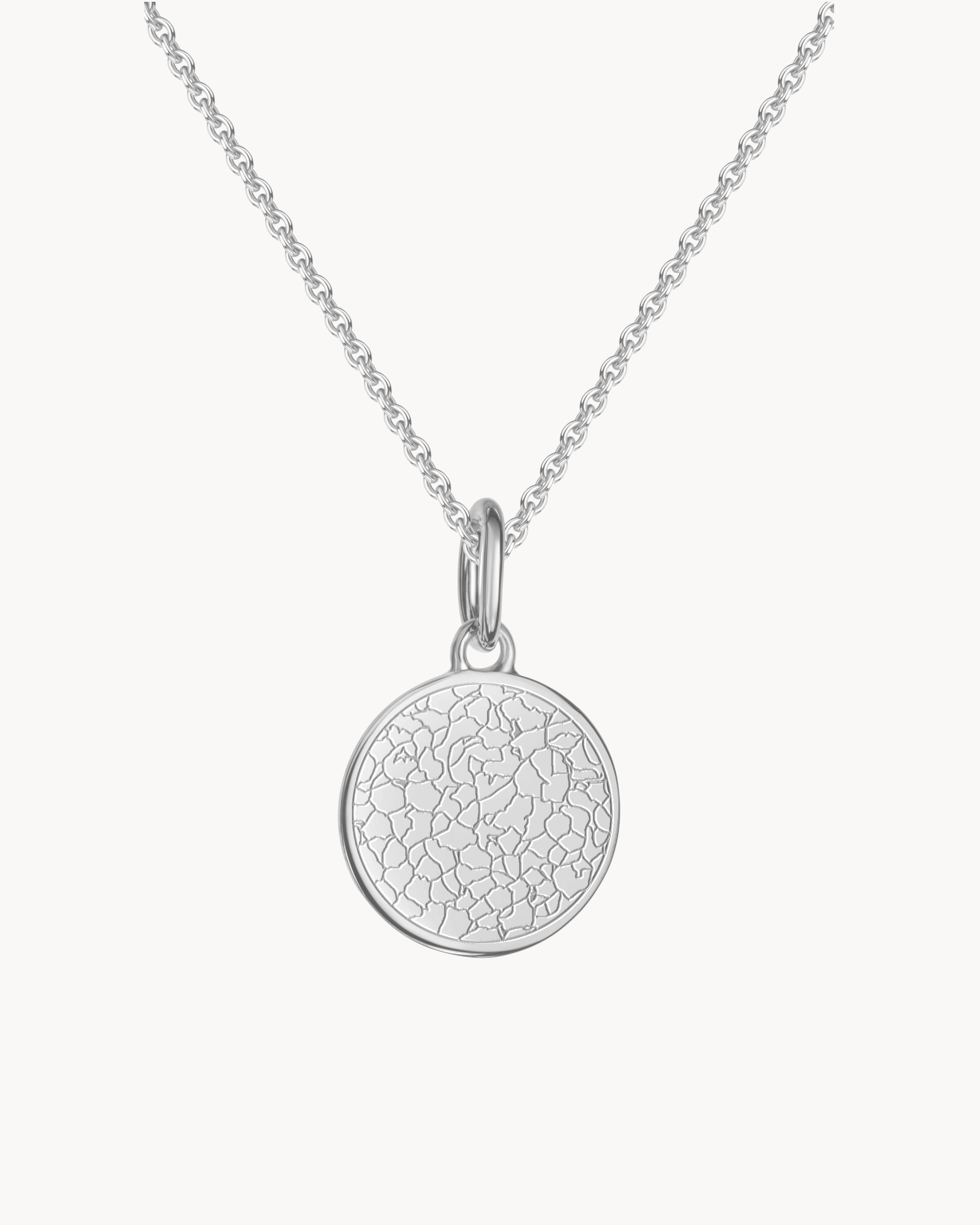 Nasenabdruck Kette 925 Sterling Silber