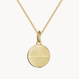 runder Anhaenger Fingerabdruck zwei