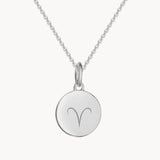 Sternzeichen Kette Widder Silber