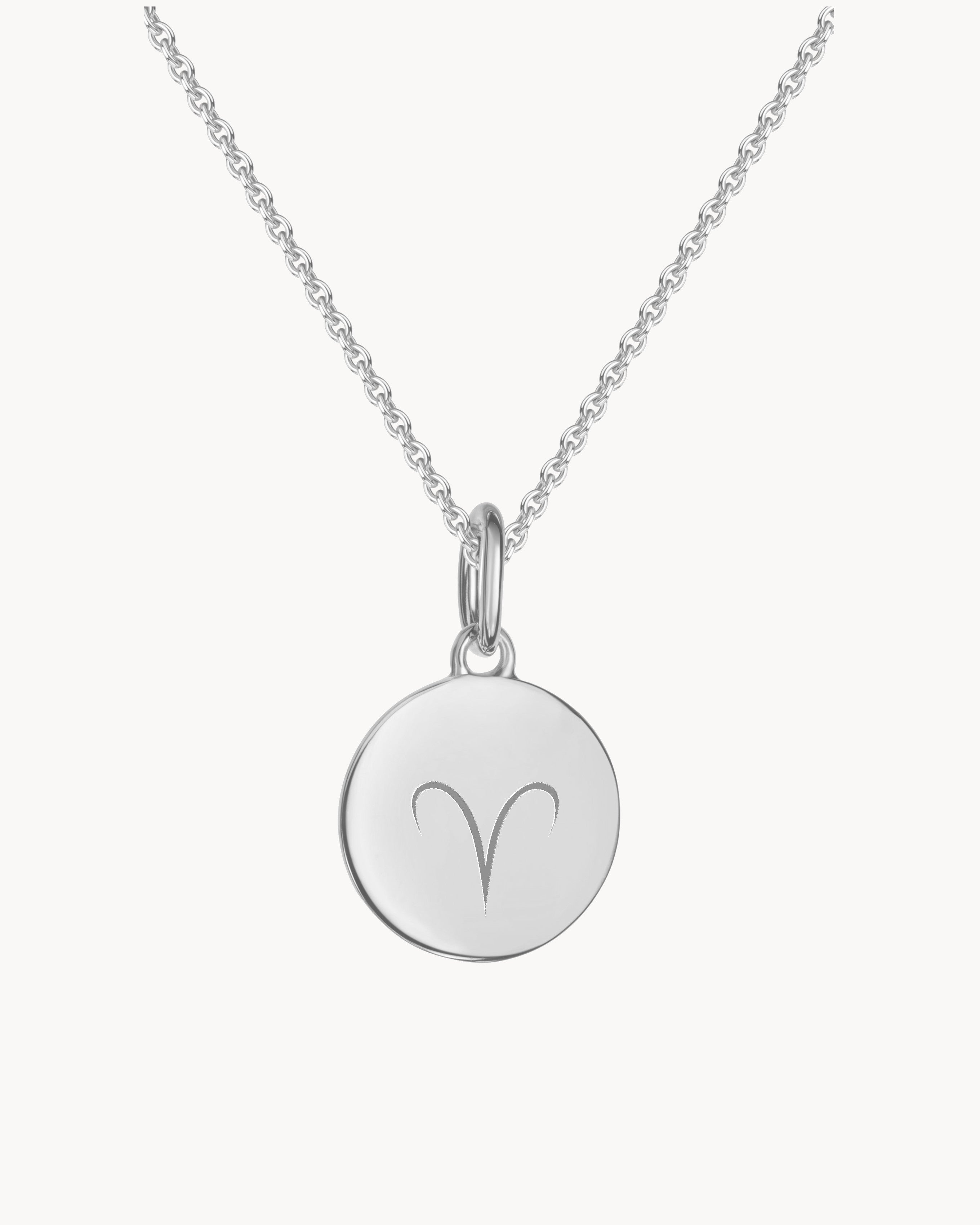 Sternzeichen Kette Widder Silber