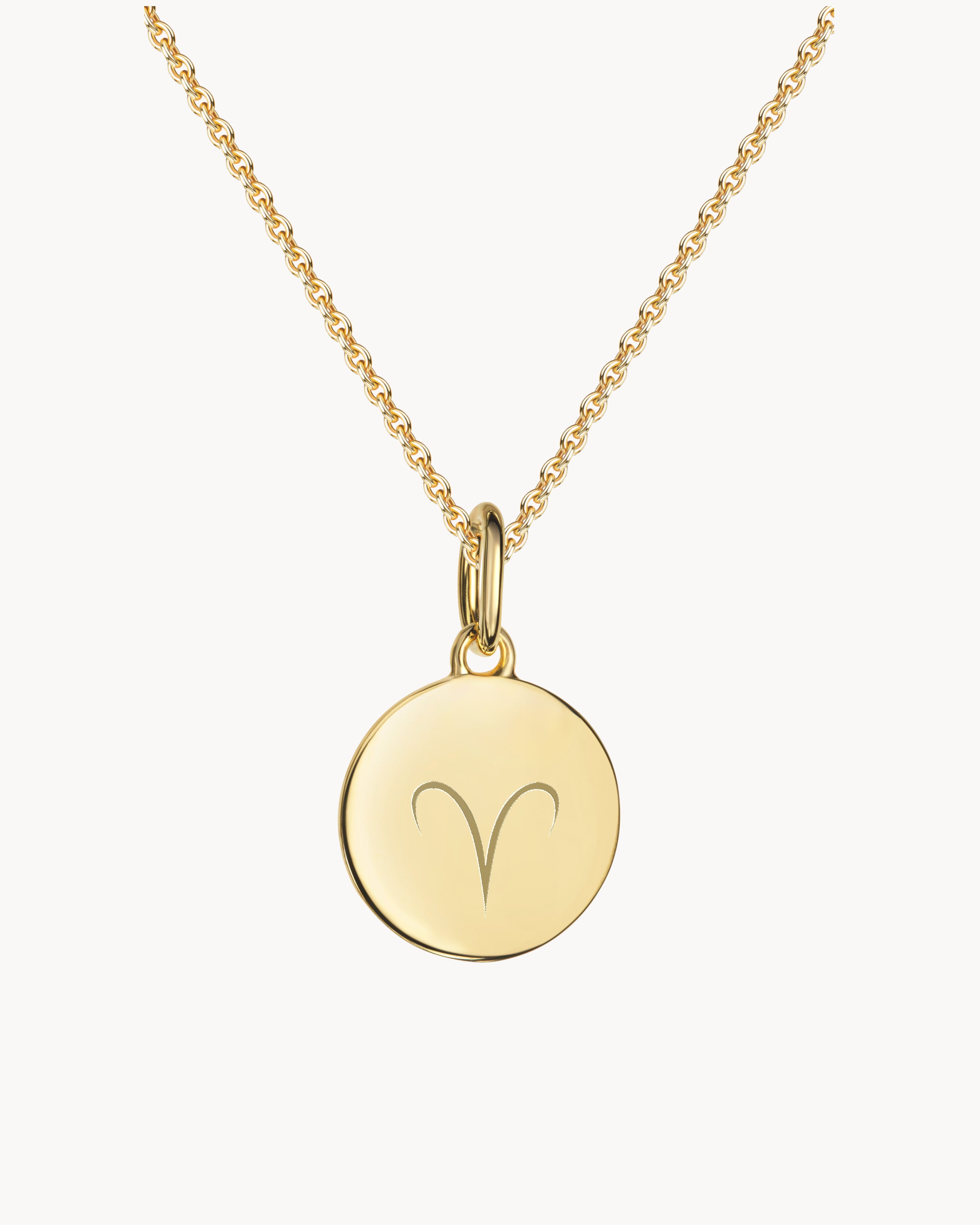 Sternzeichen Kette Widder Gold