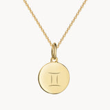 Sternzeichen Kette Zwilling Gold