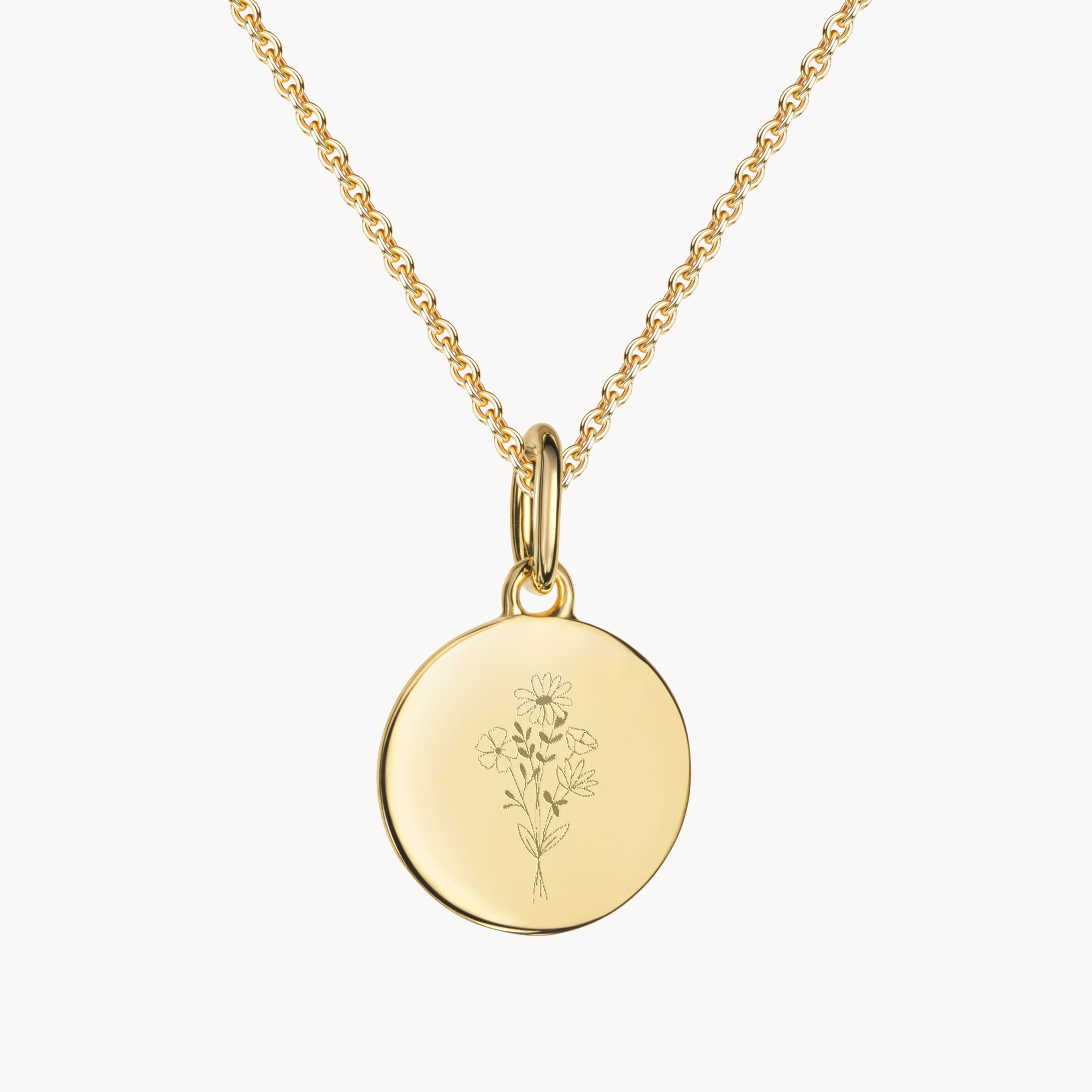 Geburtsblumen Kette