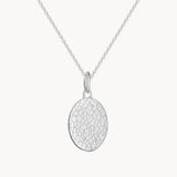 Nasenabdruck Kette Hund oval