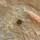 Geburtsblumen Kette - Runder Anhänger 925 Silber