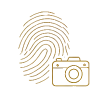 Abdruck fotografieren