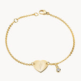 Geburtsblumen Armband Gold