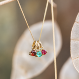 Geburtsstein Charm - 333 Gold