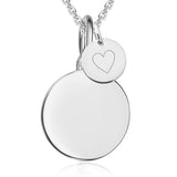 Mini-Coin Rund 6mm Silber