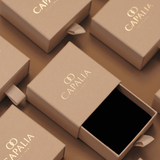 Fußabdruck Kette Herz Anhänger mit Name